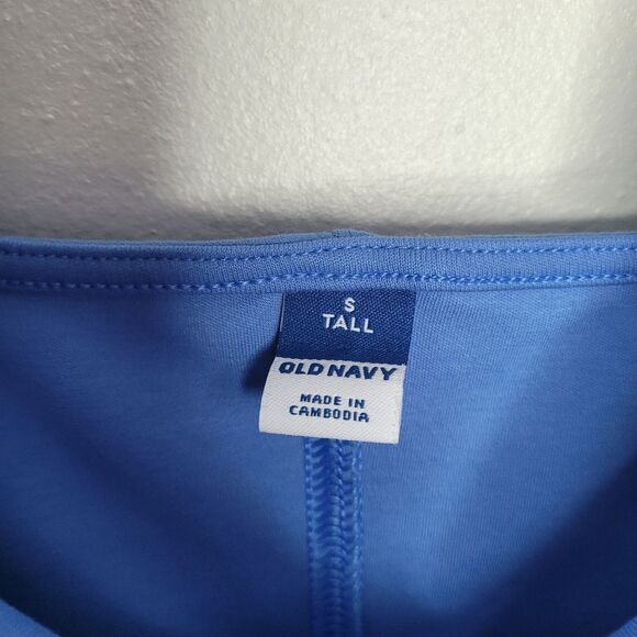 Old Navy ponte knit sleeveless minidress Pockets Flirty Square Neck Small Tall - Picture 5 of 8